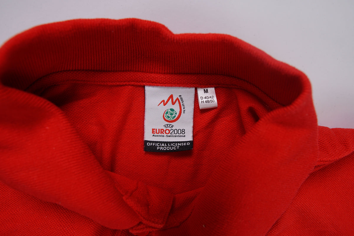 Vintage UEFA Euro 2008 Poloshirt | M