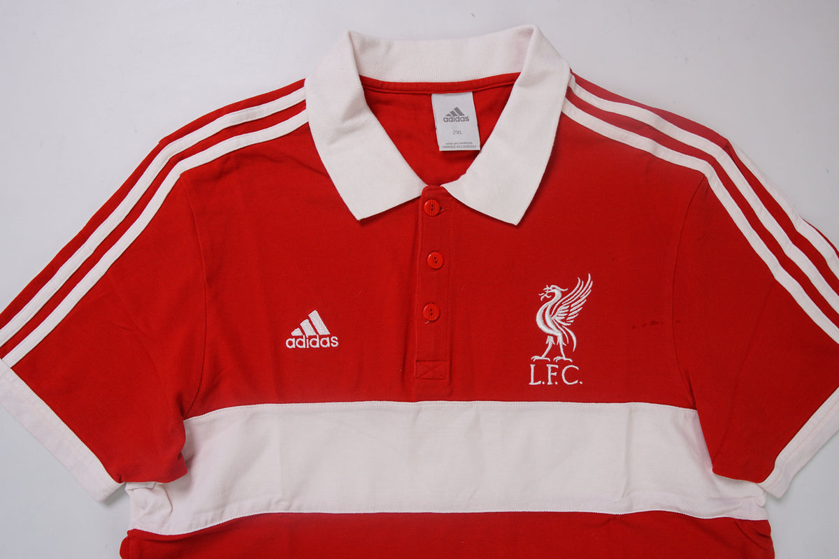 Vintage Adidas Liverpool FC Poloshirt | L