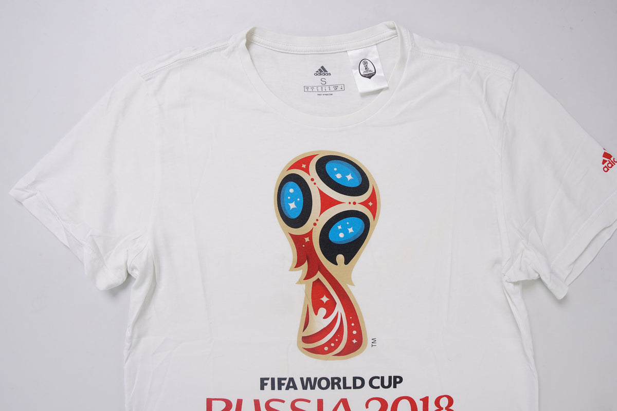 Vintage Adidas FIFA World Cup Russia 2018 T-Shirt | S