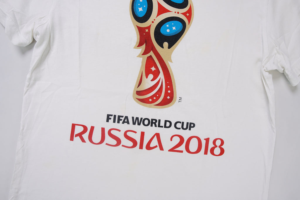 Vintage Adidas FIFA World Cup Russia 2018 T-Shirt | S