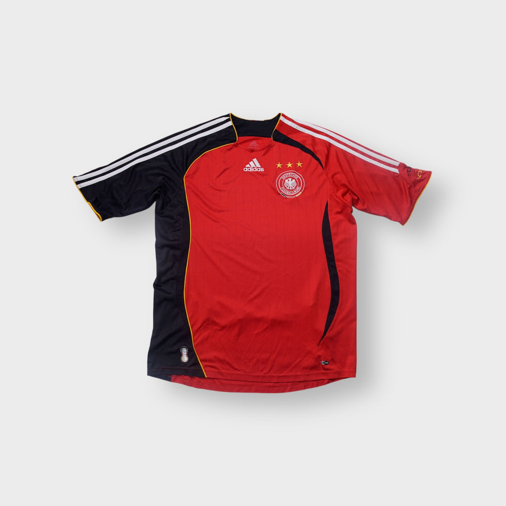 Adidas red Germany 2006 football jersey with embroidered DFB crest