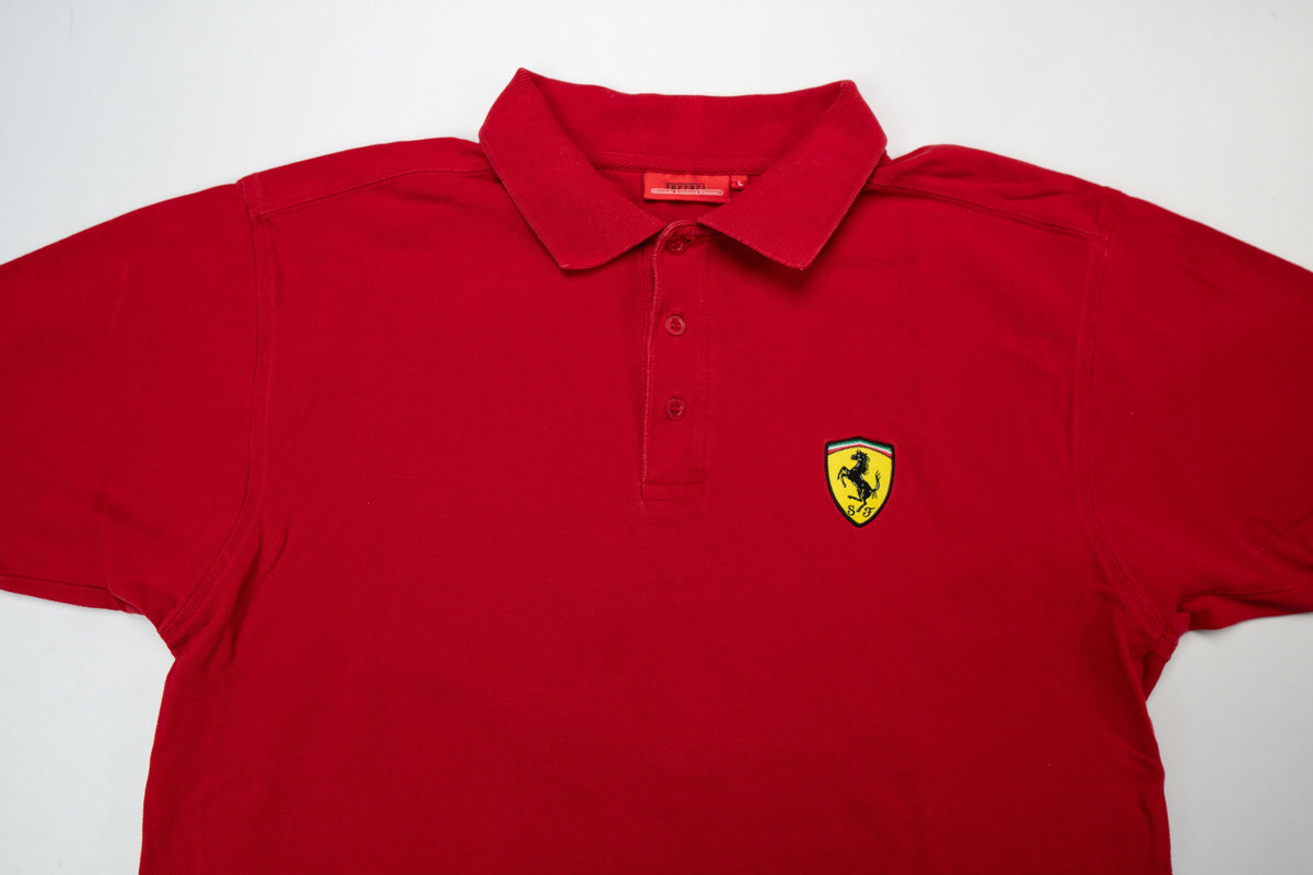 Vintage Ferrari Poloshirt | L