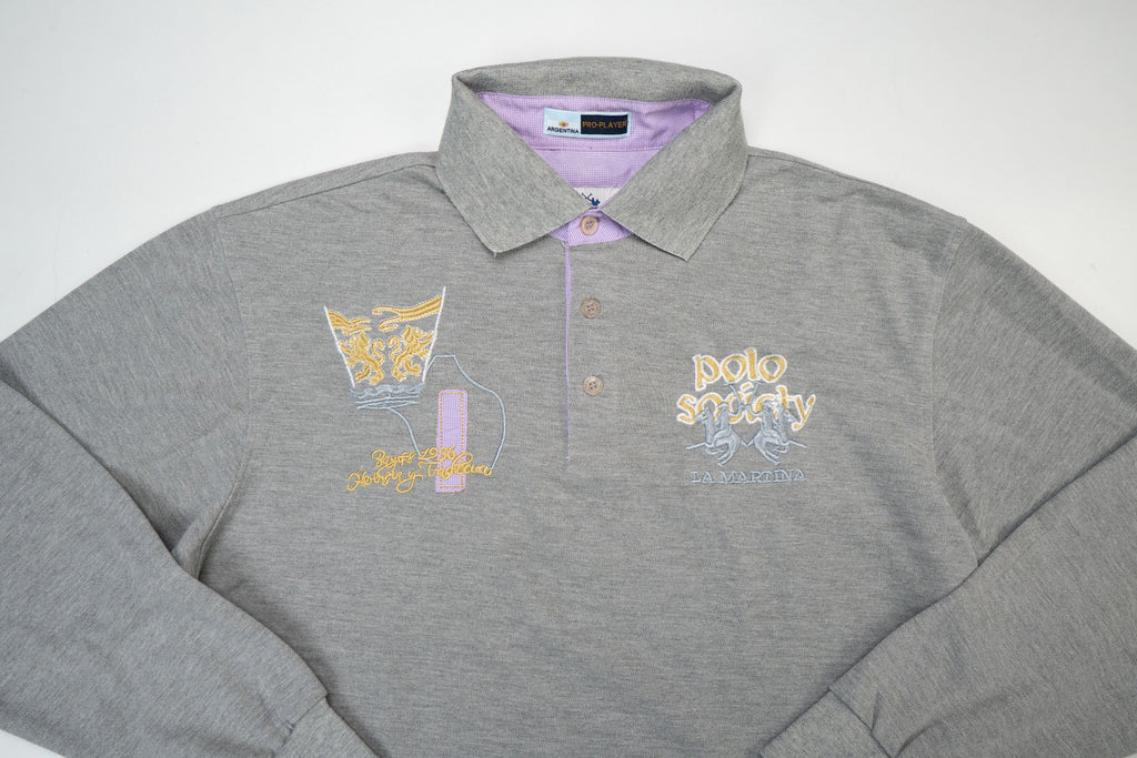 Vintage La Martina Polo Society Polo Shirt | L