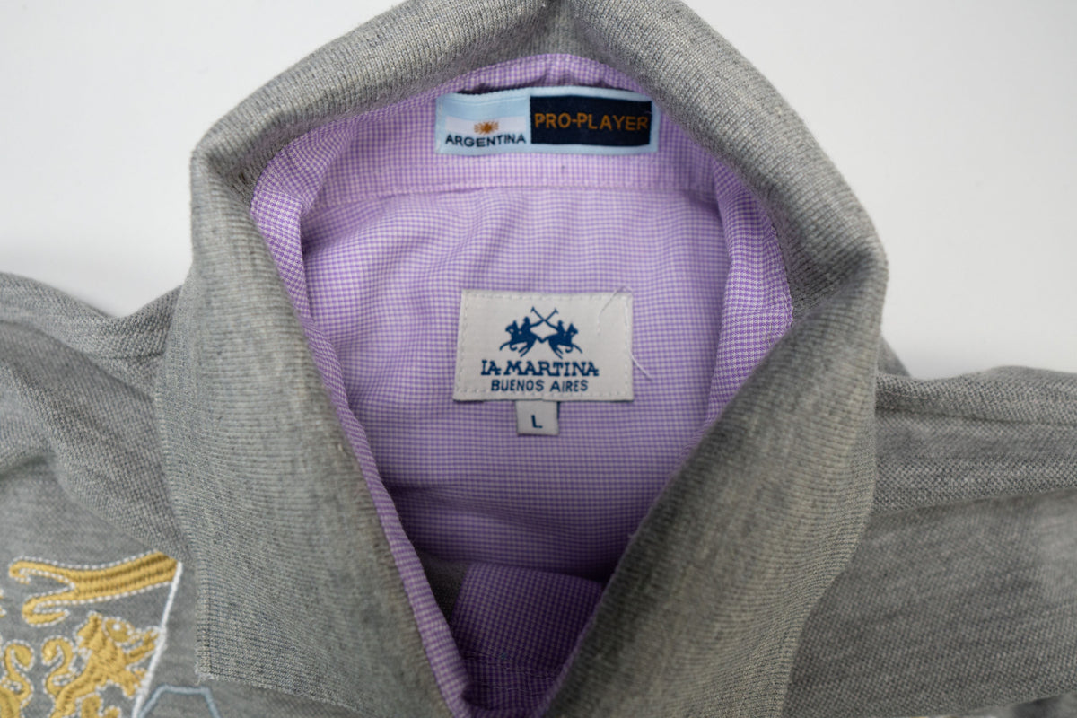 Vintage La Martina Polo Society Polo Shirt | L