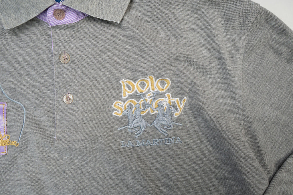 Vintage La Martina Polo Society Polo Shirt | L