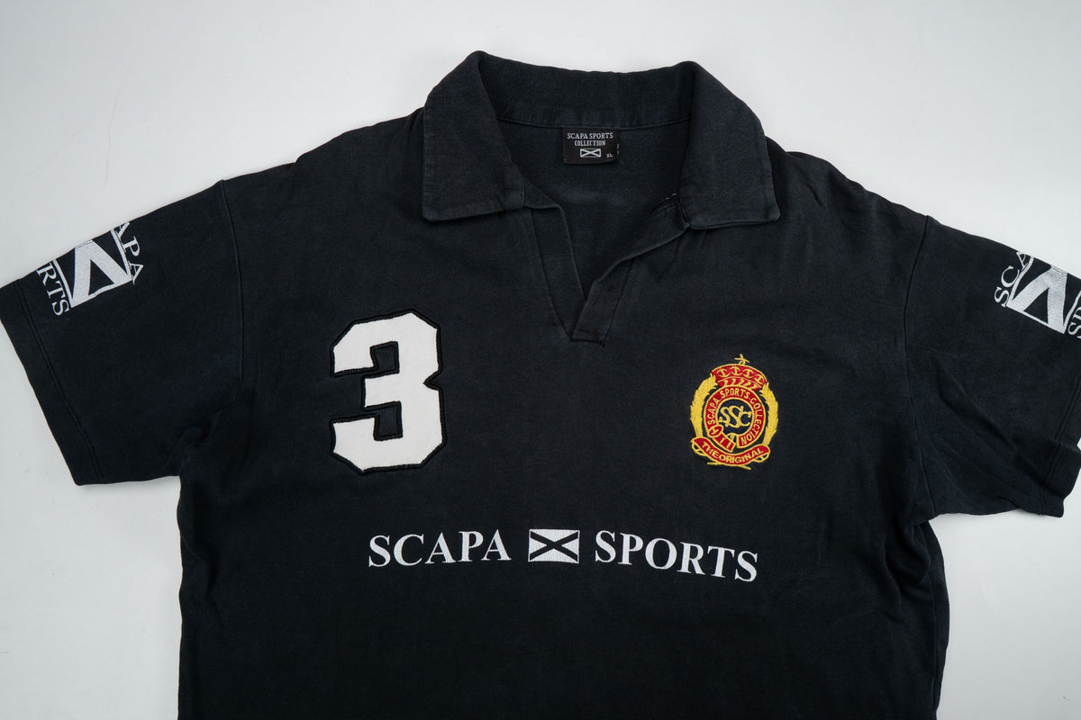 Vintage Scapa Sports Polo Shirt | M