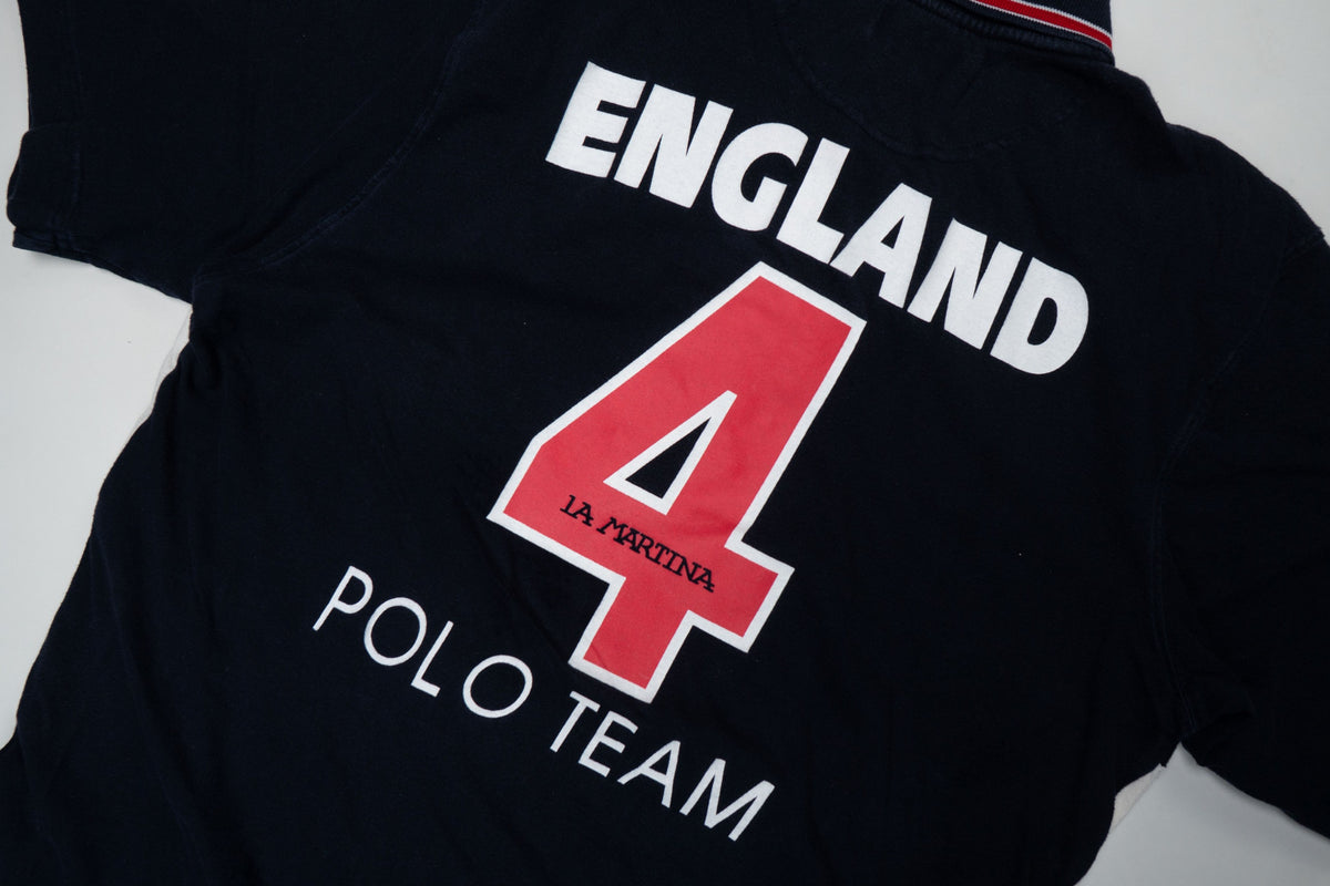 Vintage La Martina England 1998 Polo Shirt | L