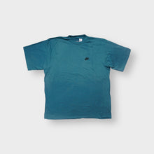 Load image into Gallery viewer, Nike T-Shirt in teal with a small embroidered black logo on the chest