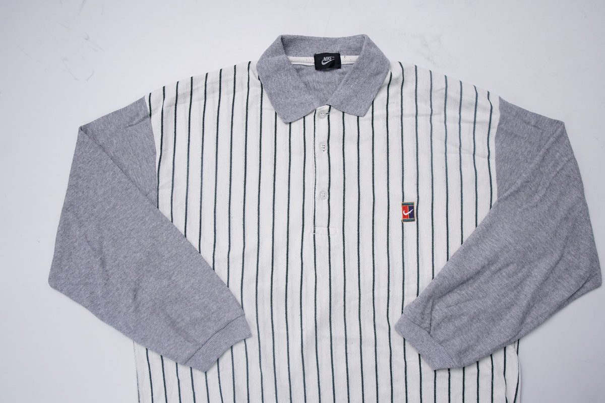 Vintage 90er Nike Challenge Court Poloshirt | L